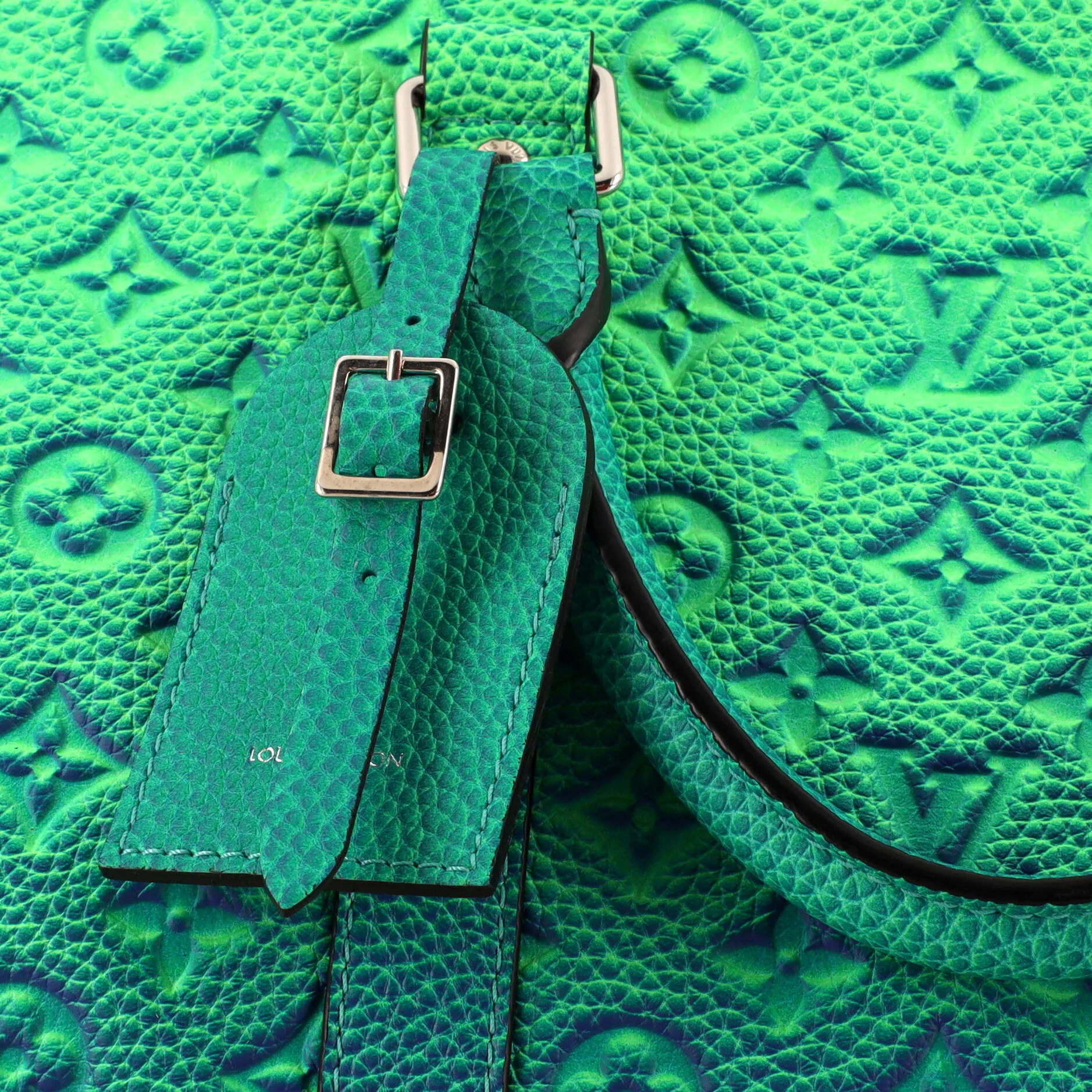 Designer Keepall Tote Limited Edition Illusion Monogram Taurillon Leather