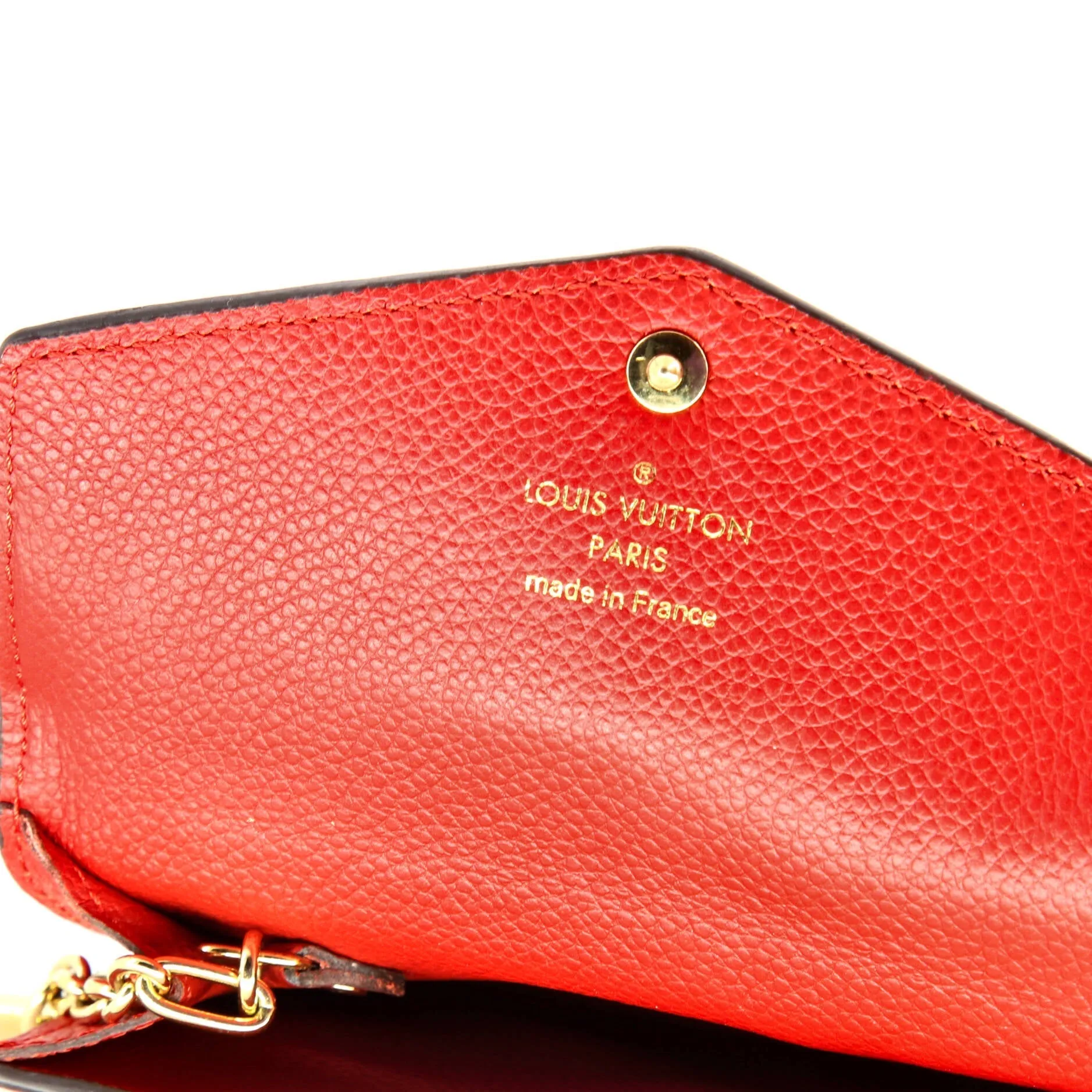 Designer Key Pouch Monogram Empreinte Leather