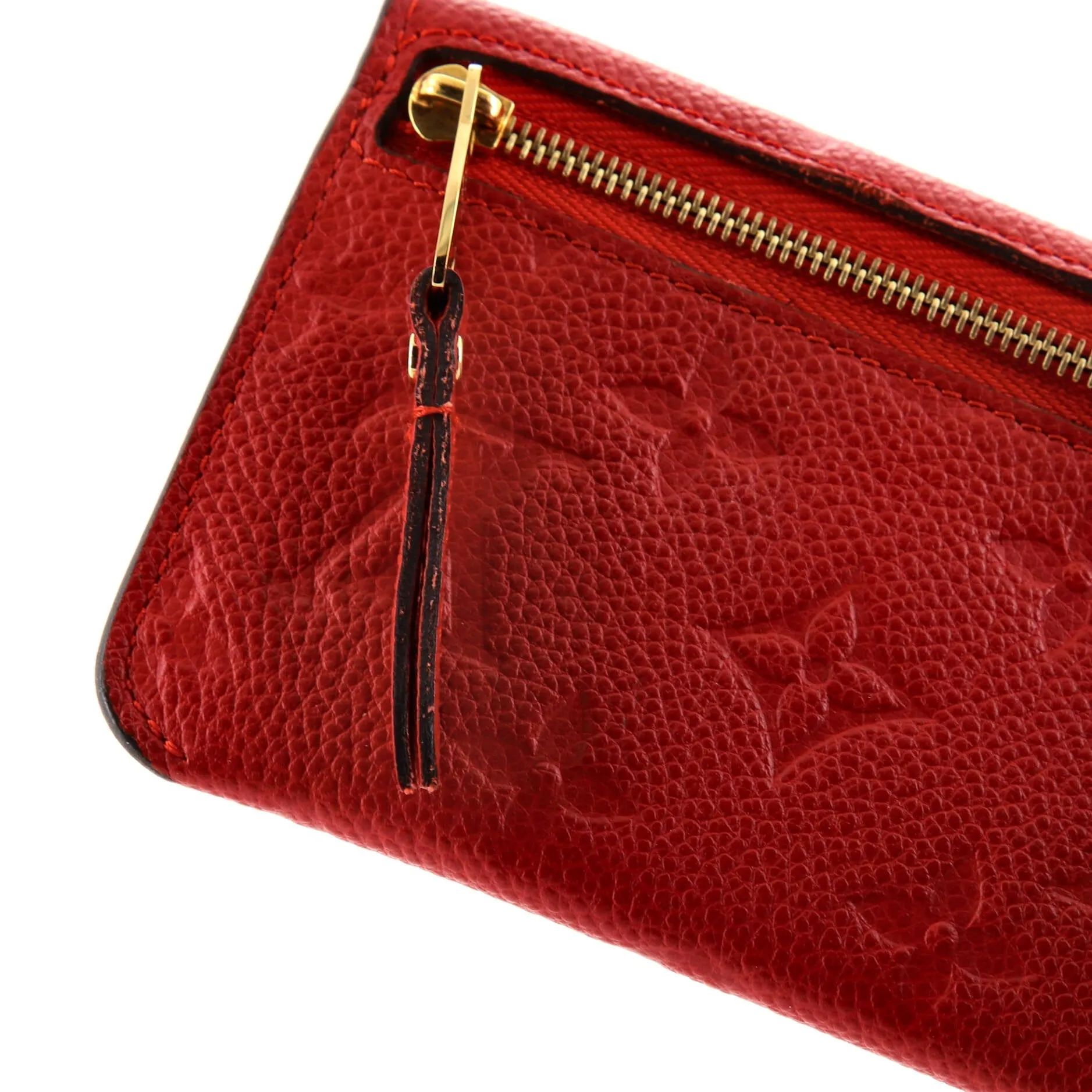 Designer Key Pouch Monogram Empreinte Leather