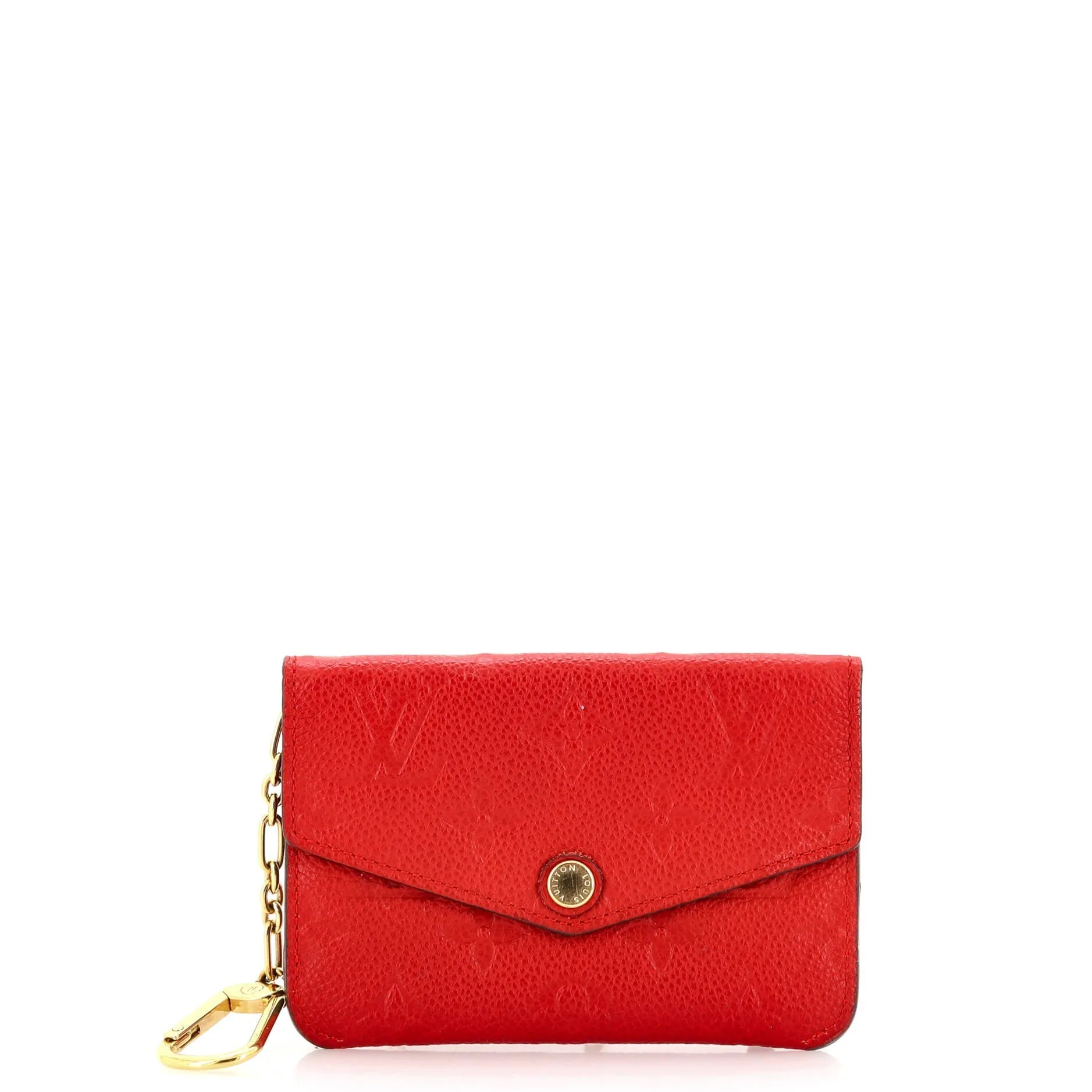 Designer Key Pouch Monogram Empreinte Leather