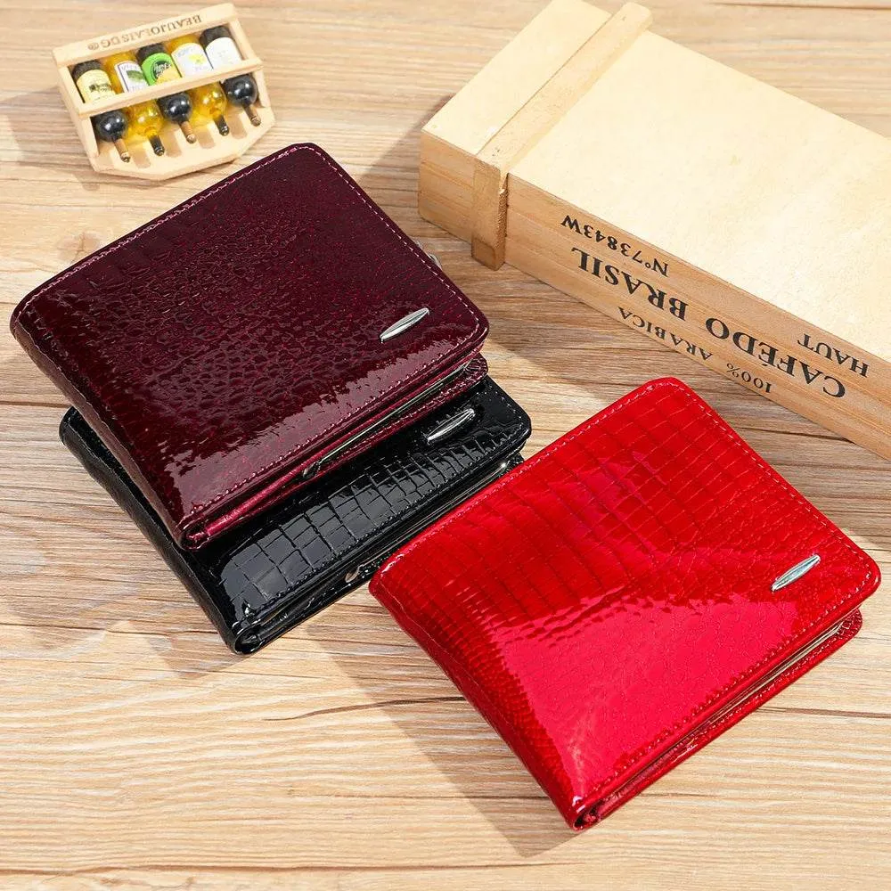 Designer Leather Wallet for Women Coins & Cards Evening Clutch