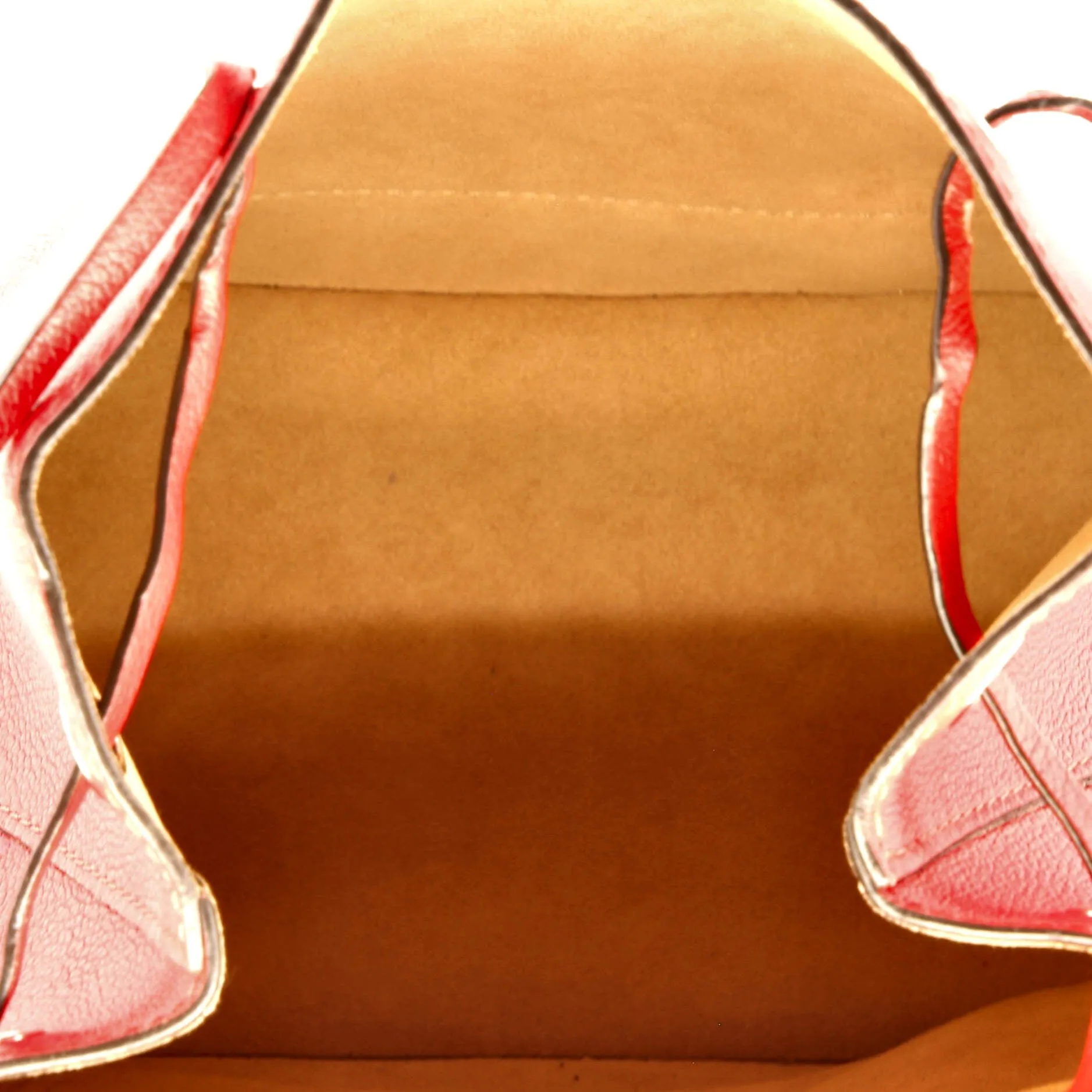 Designer Lockme Backpack Leather