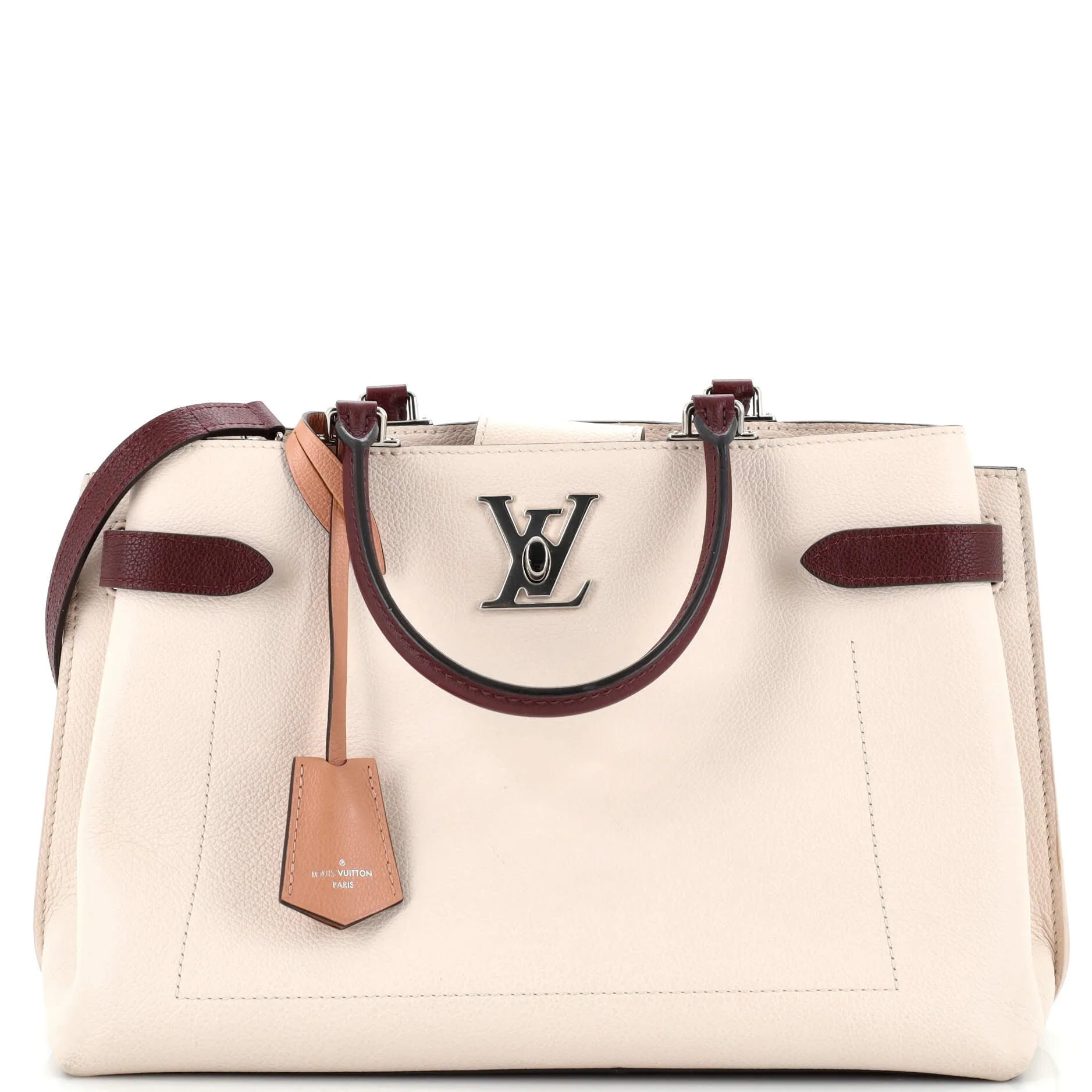 Designer Lockme Day Bag Leather