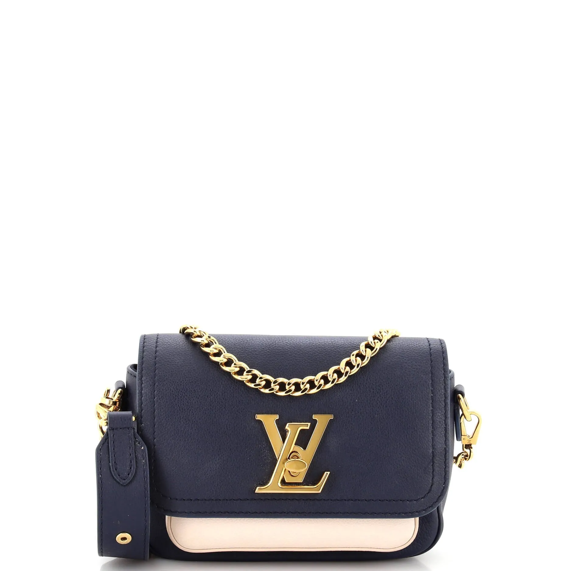 Designer Lockme Tender Handbag Leather