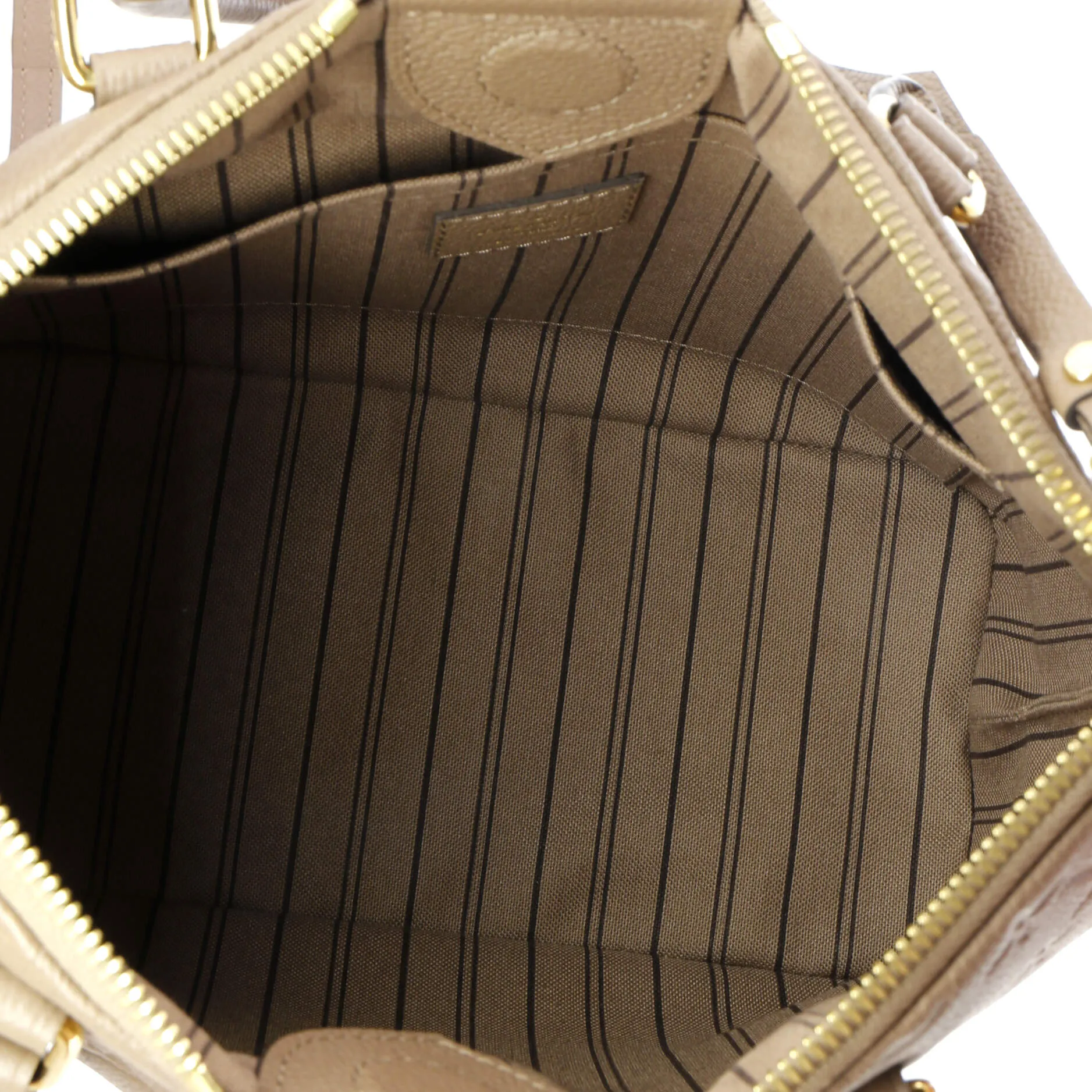 Designer Mazarine Handbag Monogram Empreinte Leather PM