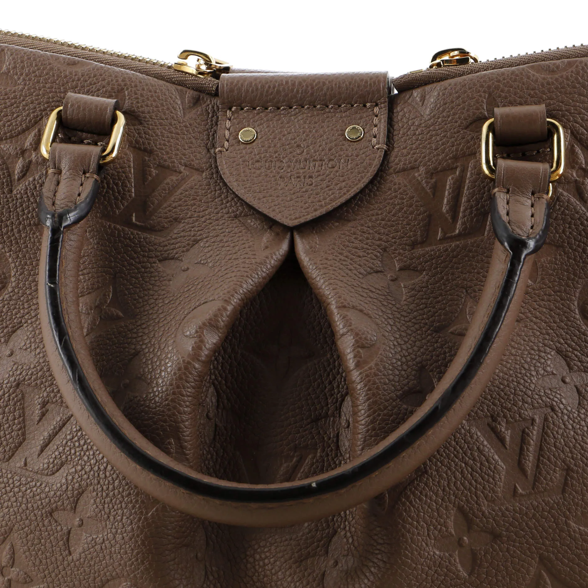 Designer Mazarine Handbag Monogram Empreinte Leather PM