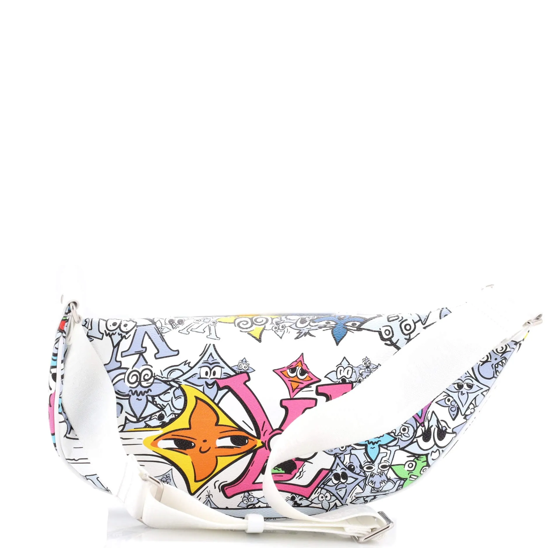 Designer Multipocket Bumbag Limited Edition Monogram Comics Canvas