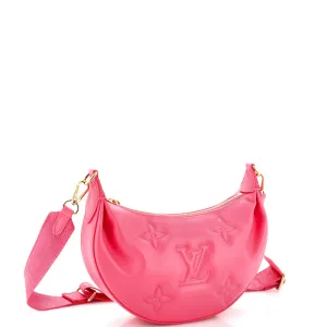 Designer Over The Moon Bag Bubblegram Leather
