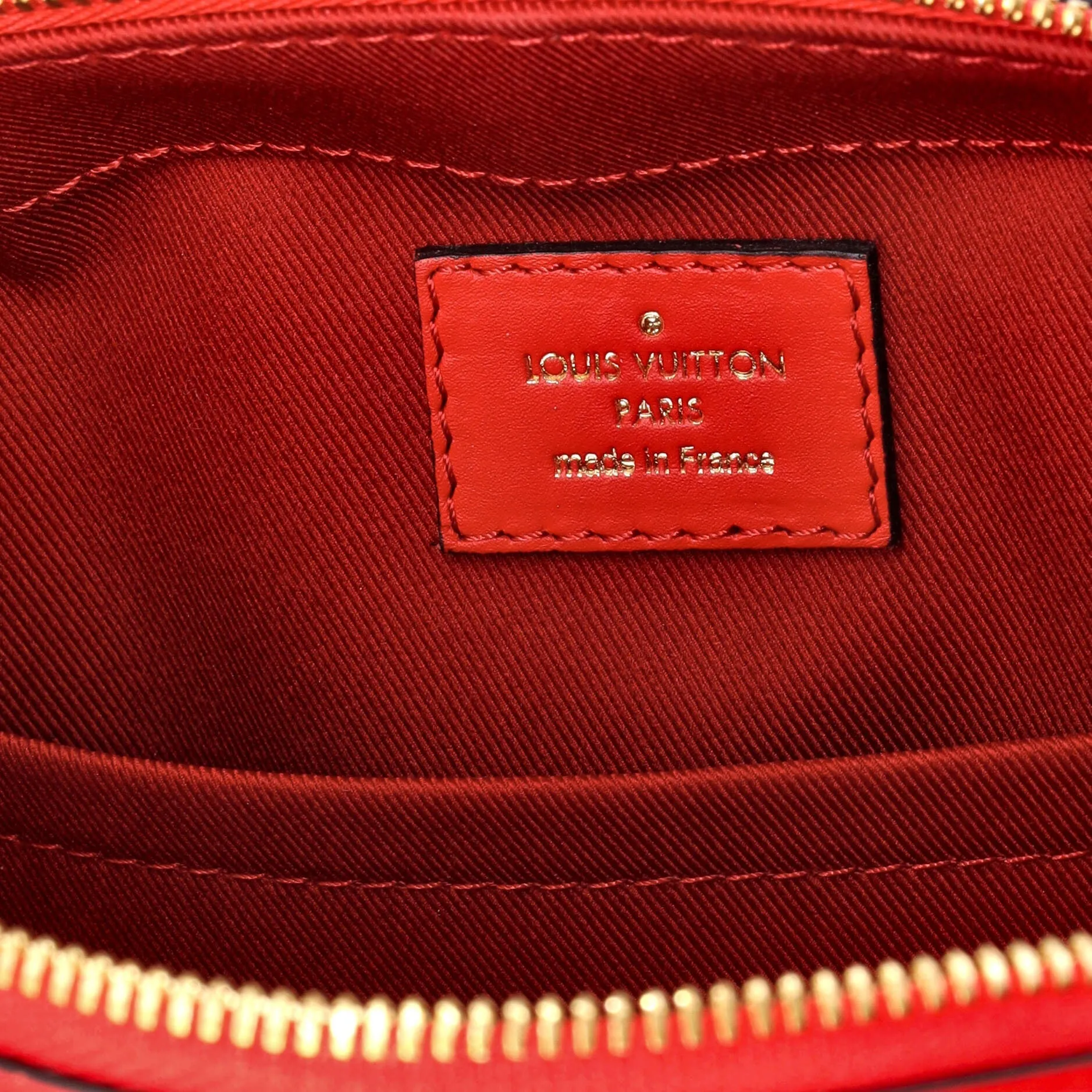 Designer Saintonge Handbag Monogram Canvas with Leather