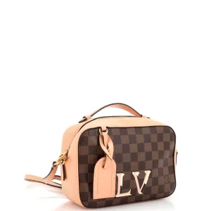 Designer Santa Monica Crossbody Bag Damier