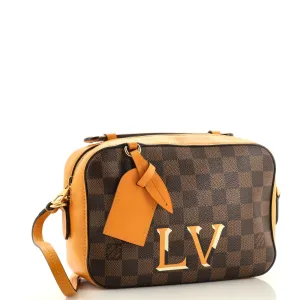 Designer Santa Monica Crossbody Bag Damier