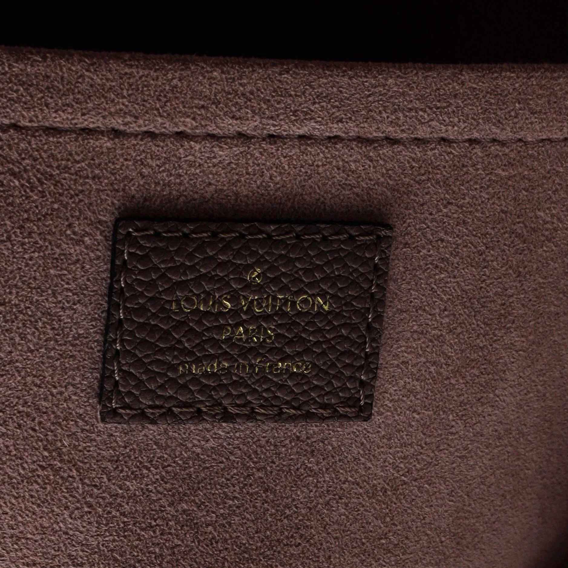 Designer Trocadero Handbag Monogram Empreinte Leather
