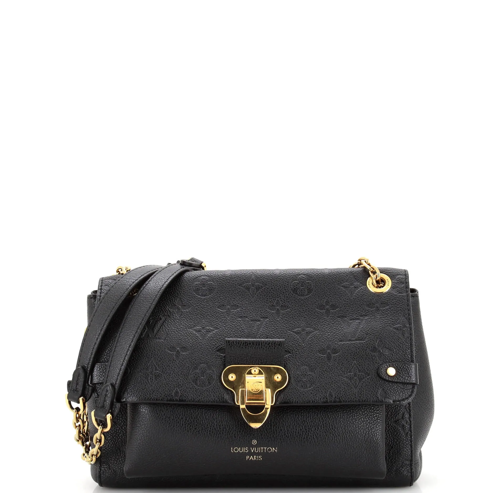 Designer Vavin Handbag Monogram Empreinte Leather PM