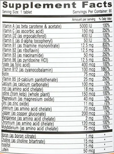 Deva Nutrition Vegan Vitamins Daily Multivitamin Y Minerales tabletas (Pack de 2)