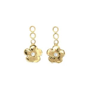 Diamond Petunia Hanging Ear Jacket