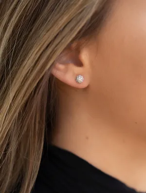 Disco Ball Stud Earrings