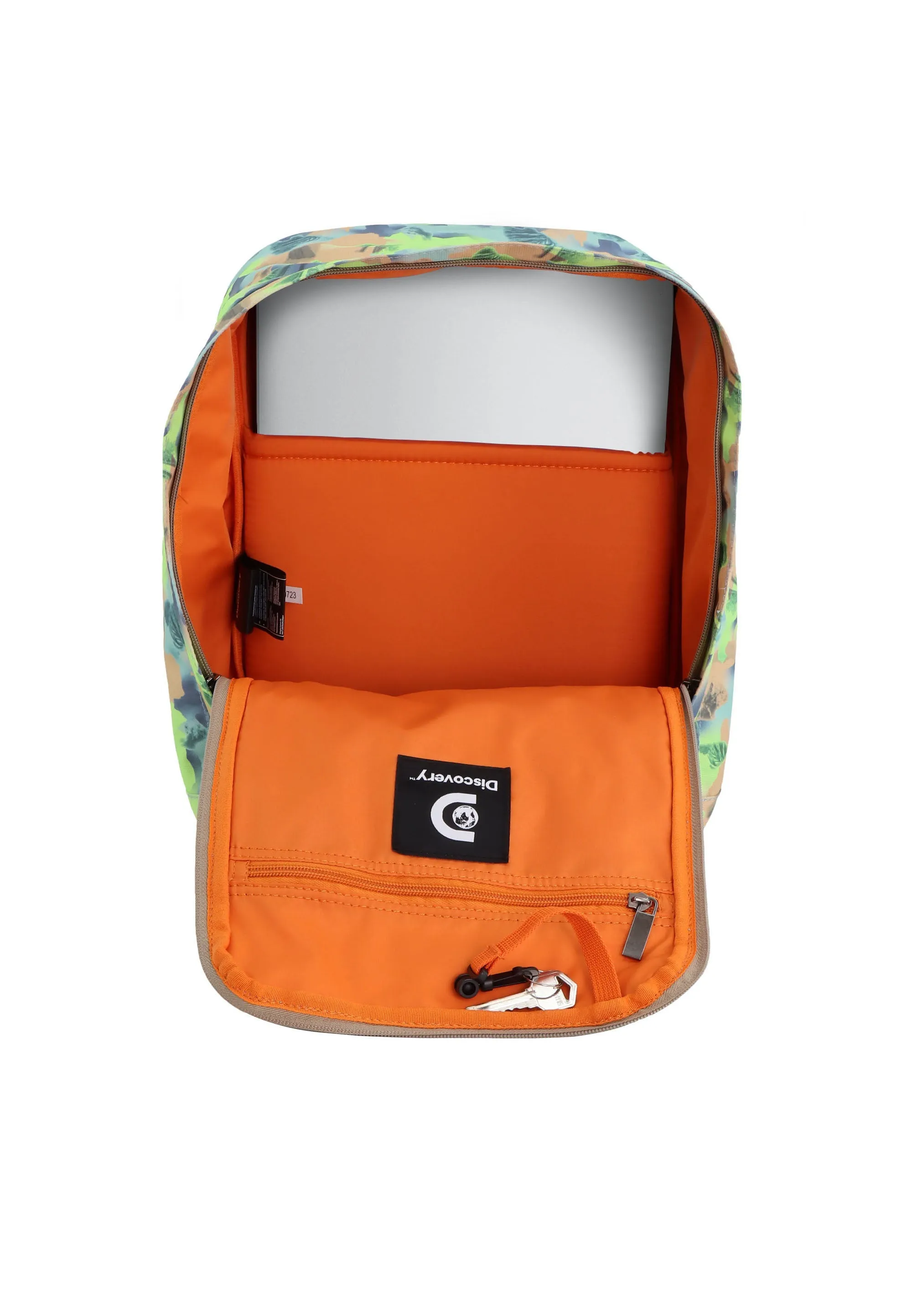 Discovery Cave Laptop Backpack / School Backpack Large Green
