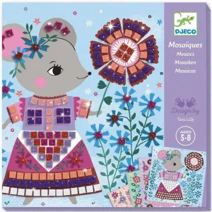 DJECO Mosaics Kit - Lovely Pets