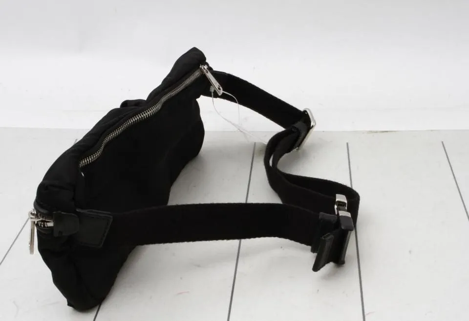 Dolce&Gabbana Black Fanny Pack Waist Pouch Belt Bag  861929