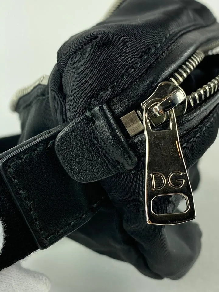 Dolce&Gabbana Black Fanny Pack Waist Pouch Belt Bag  861929