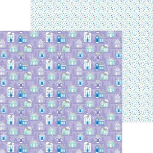 Doodlebug - Snow Much Fun - 12x12 Single Sheets - Winter Wonderland / 8385
