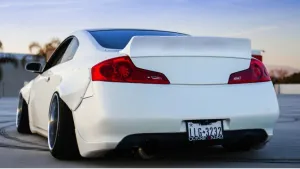 Duckbill Trunk Spoiler for 2003-2007 Infiniti G35 Coupe - Fiberglass FRP