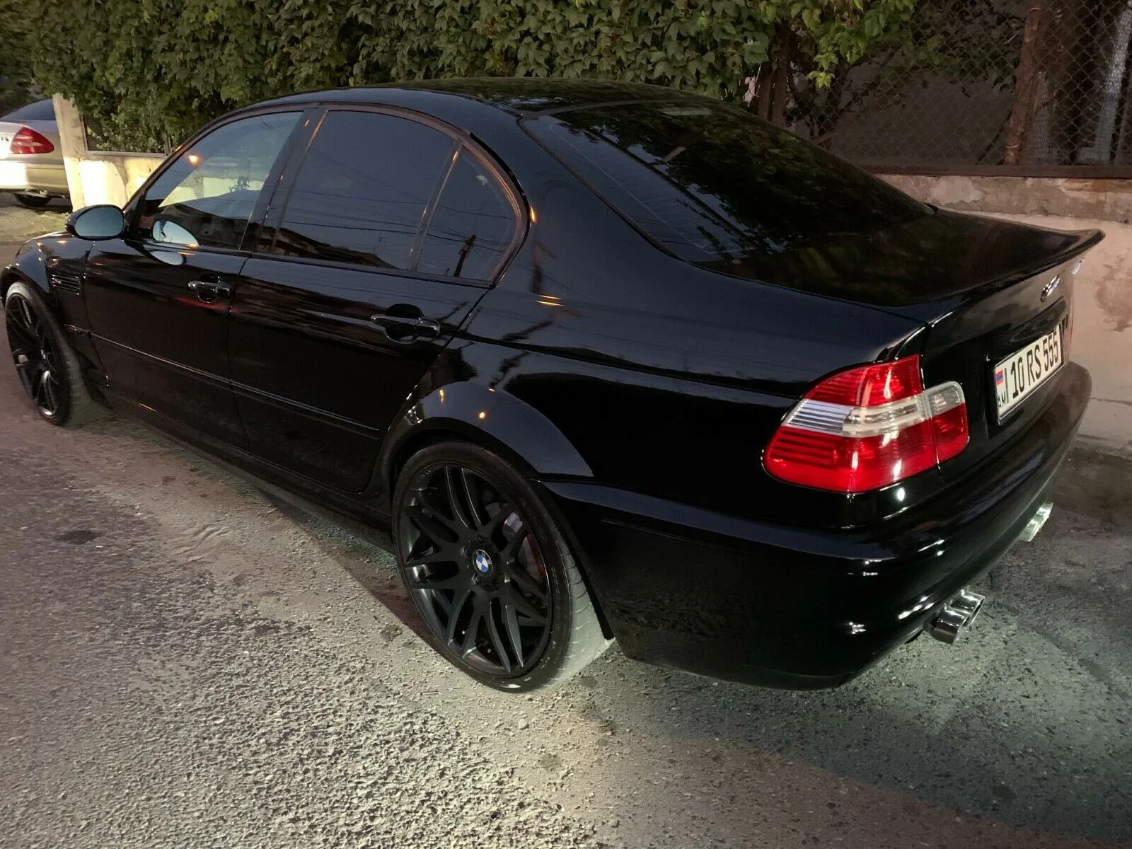 E46 sedan m3 style rear archs fenders / fender flares / wide body rear fenders
