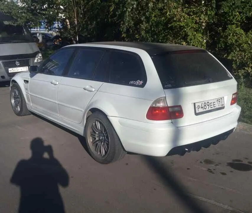 E46 sedan m3 style rear archs fenders / fender flares / wide body rear fenders