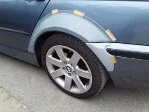 E46 sedan m3 style rear archs fenders / fender flares / wide body rear fenders