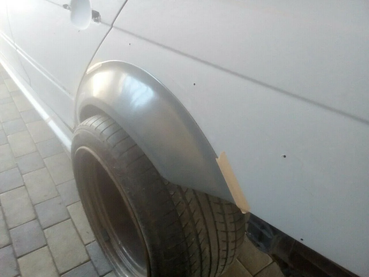 E46 sedan m3 style rear archs fenders / fender flares / wide body rear fenders