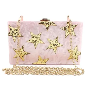 Elegant Acrylic Style Clutch