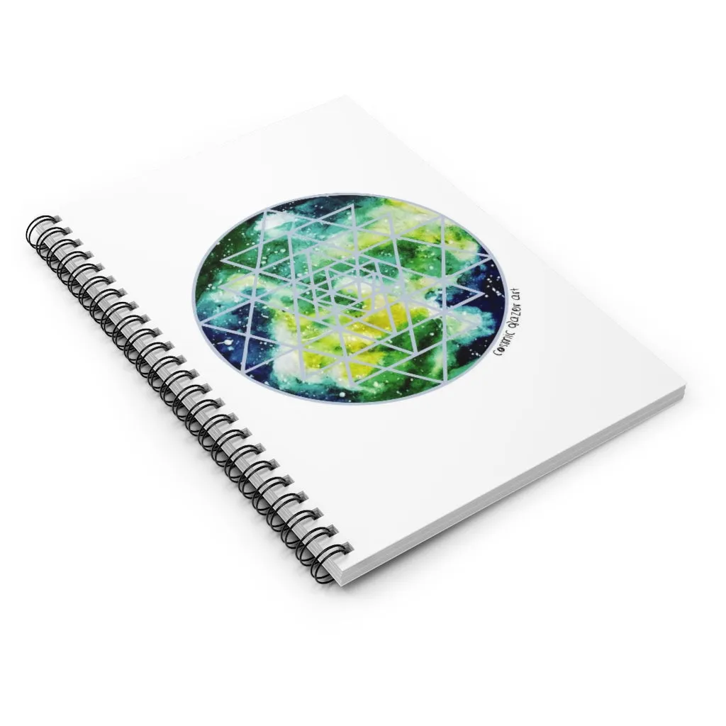 Element Sri Yantra Spiral Notebook - Ruled Line