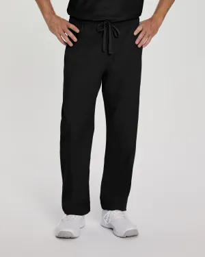 Essentials 7602 Unisex Reversible Scrub Pants Black
