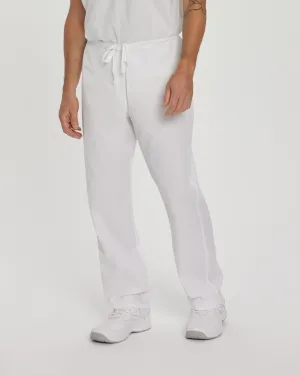 Essentials 7602 Unisex Reversible Scrub Pants White
