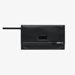 Etta Fold-Away Changing Mat Clutch (Black)