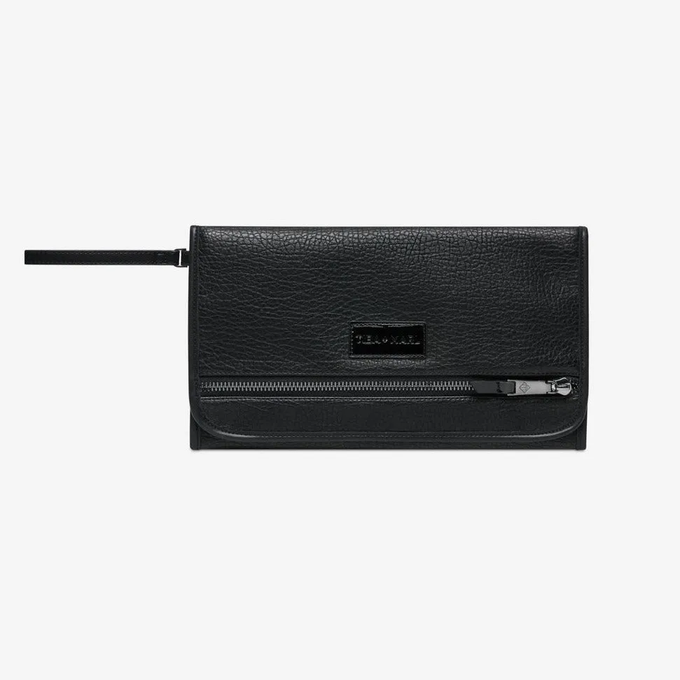 Etta Fold-Away Changing Mat Clutch (Black)