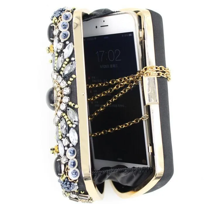 Evening Clutch With Jewels