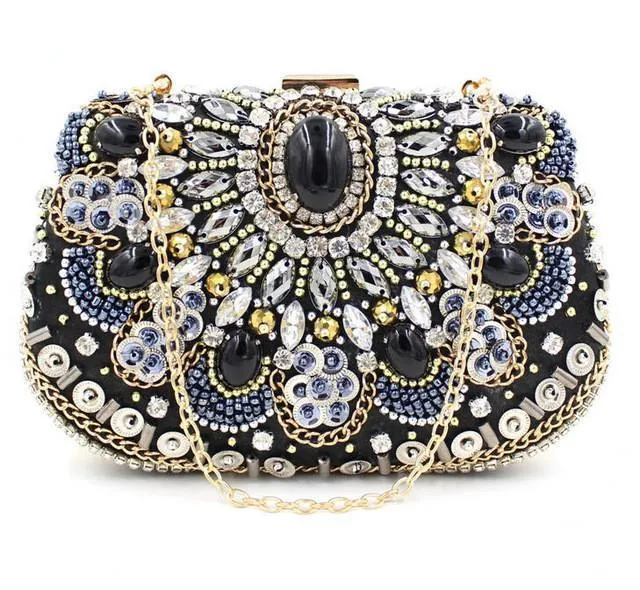 Evening Clutch With Jewels