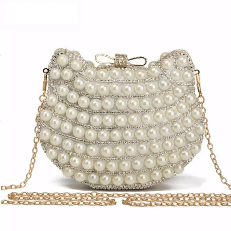 Evening Clutch With Pearls