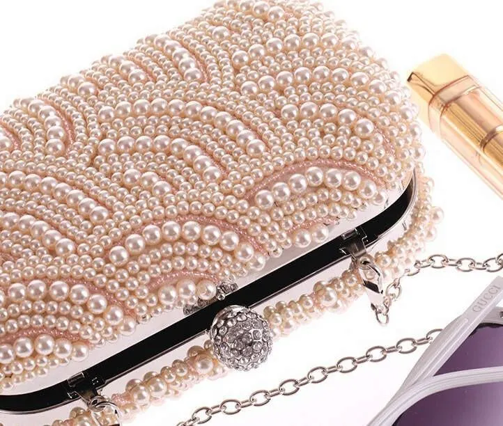 Evening Clutch With Pearls
