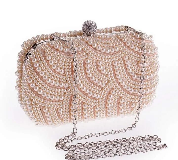 Evening Clutch With Pearls