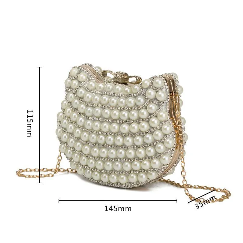 Evening Clutch With Pearls