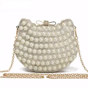 Evening Clutch With Pearls