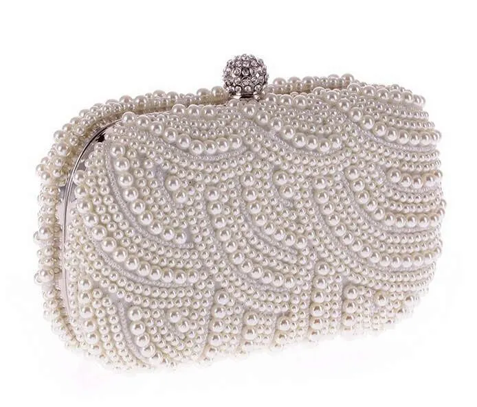 Evening Clutch With Pearls