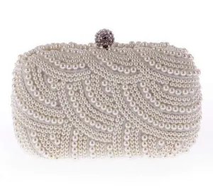 Evening Clutch With Pearls