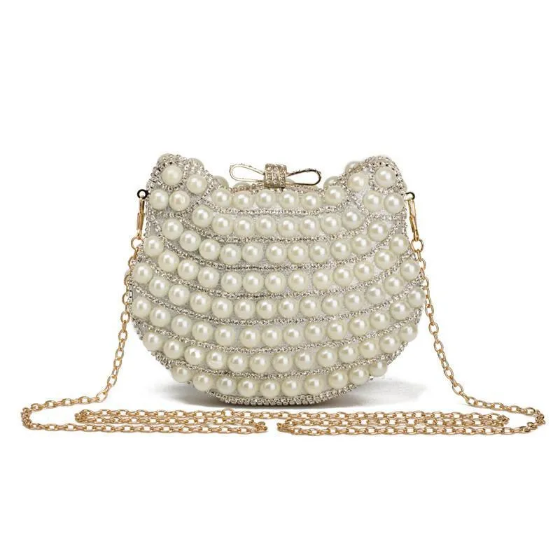 Evening Clutch With Pearls