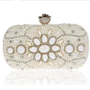 Evening Clutch With Pearls