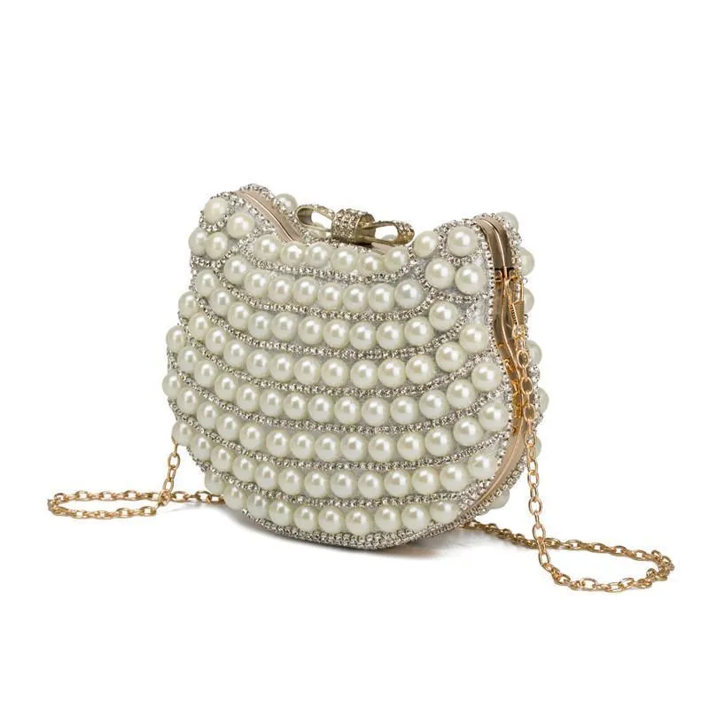 Evening Clutch With Pearls