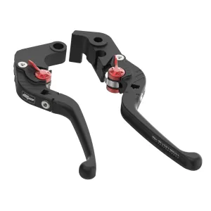 Evotech Evo Folding Clutch and Brake Lever Set - Triumph Bonneville T120 Black  (2016 )