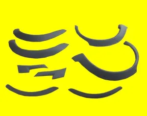 F&R Fiber Glass 1-1/4" Arch Wide Body Fender Flares Fits 2006 Subaru Impreza WRX